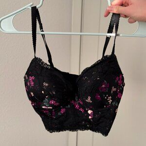Black Lacy Bra Top